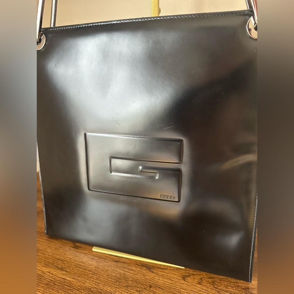 Gucci Tom Ford Era Vintage G Square Handbag - Picture 5 of 16